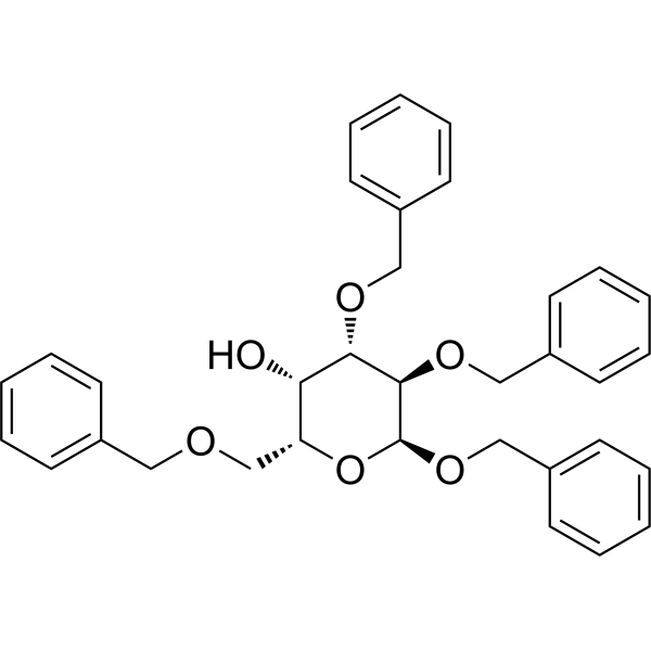 Phenylmethyl 2,3,6-tris-O-(phenylmethyl)-α-D-galactopyranoside 53929-38-7
